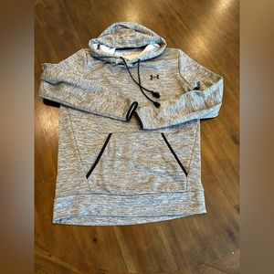 MEN’S Under Armour Hooded Sweatshirt Grey Sz. Small